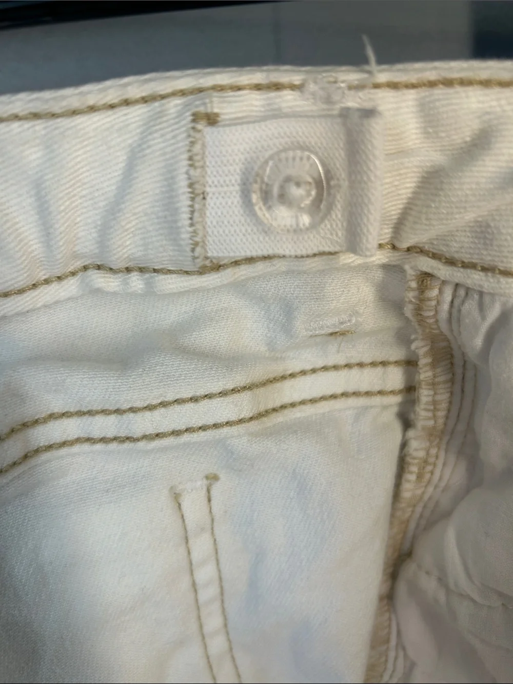Old Navy White Denim Jean Shorts